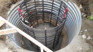 Rebar Cage Cell Tower Foundation