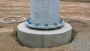 Sub Station Power Pole Foundation