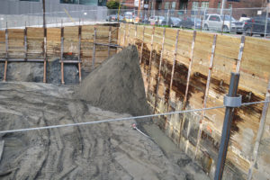 Large Wall Shoring